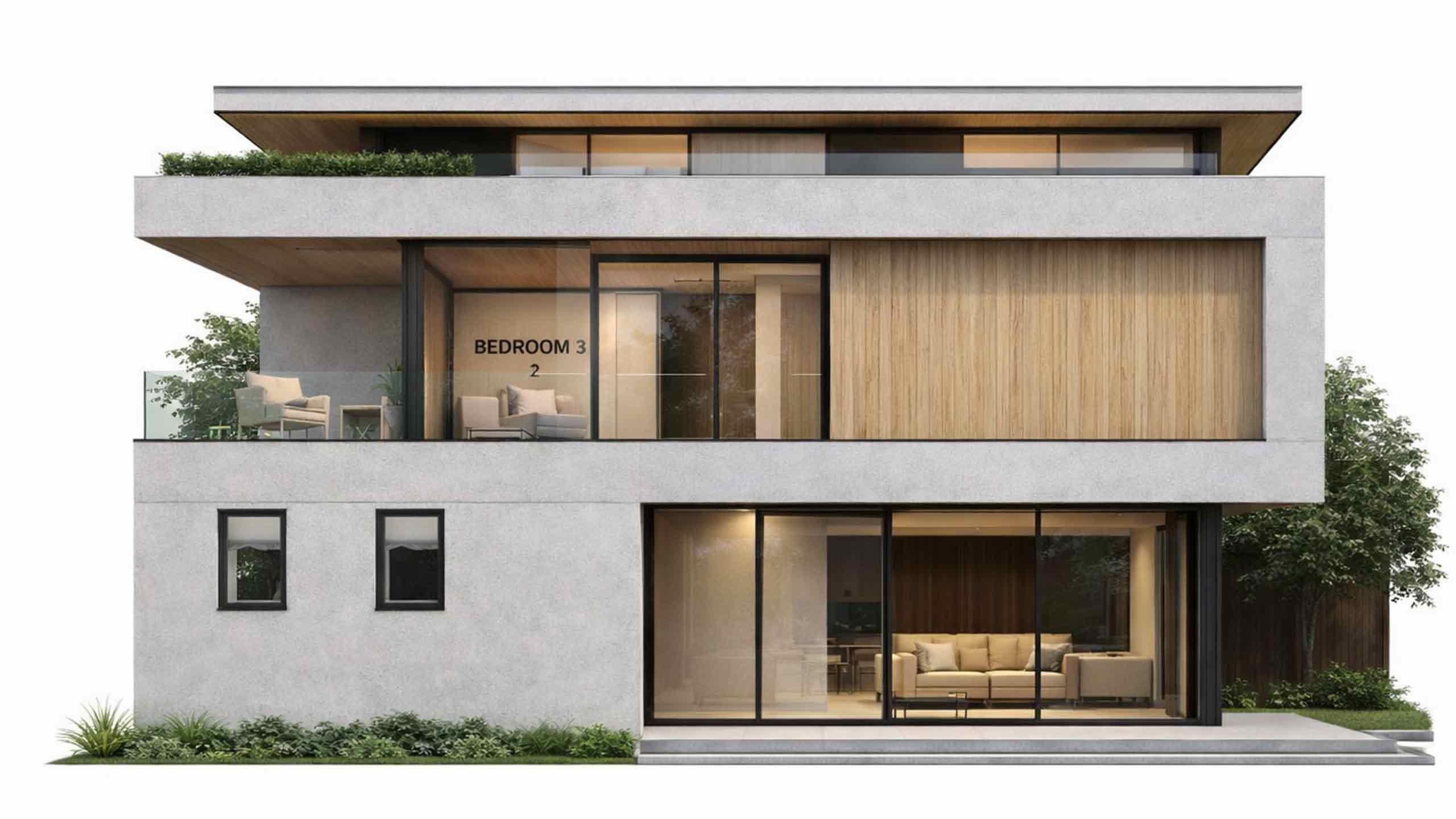 Left View of the House