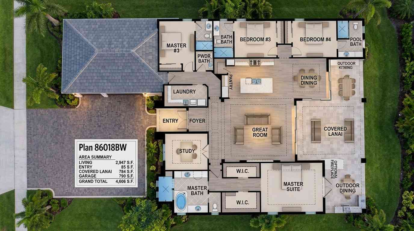 3D View of the Floorplan