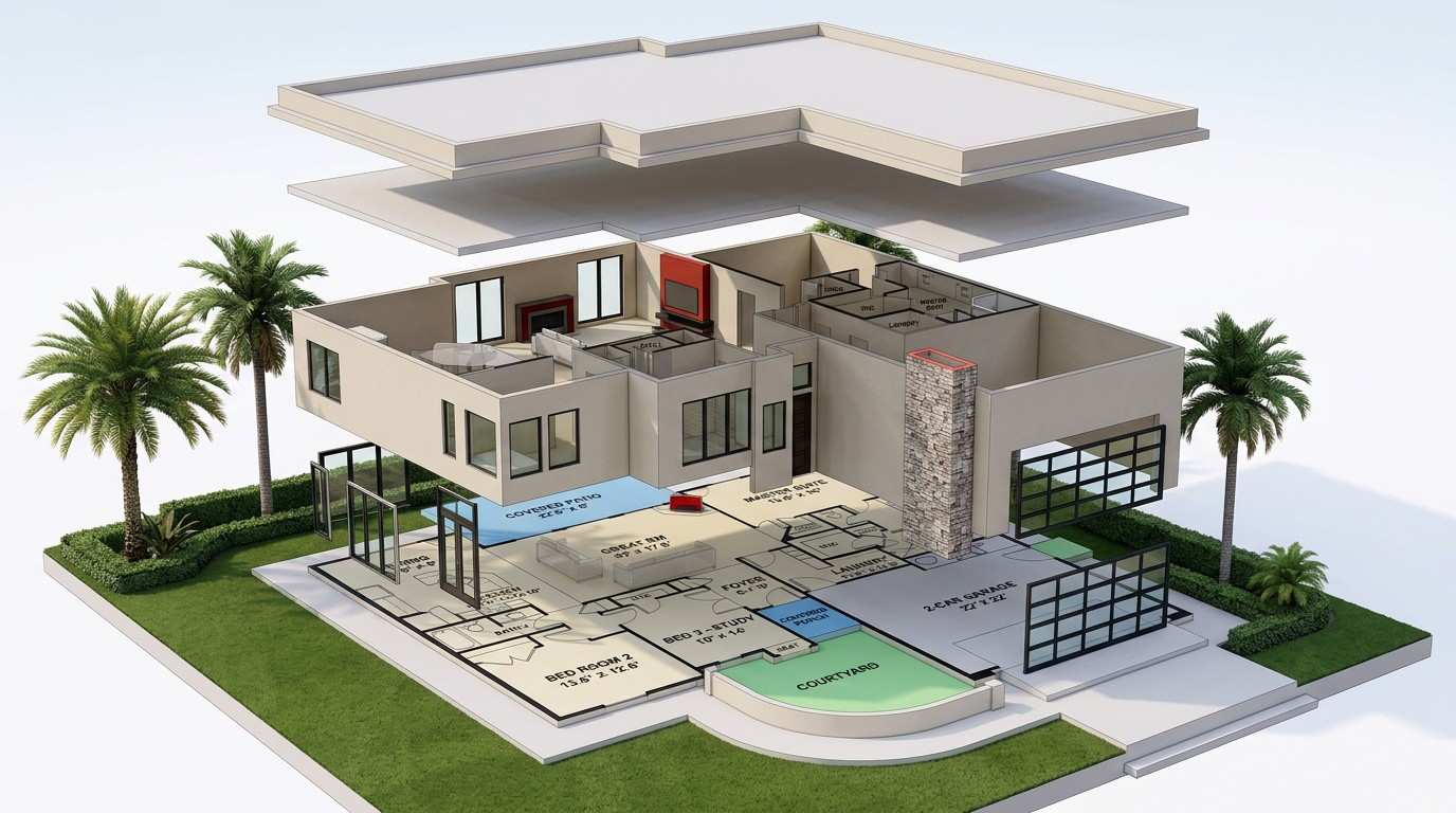 Exploded Axonometric View