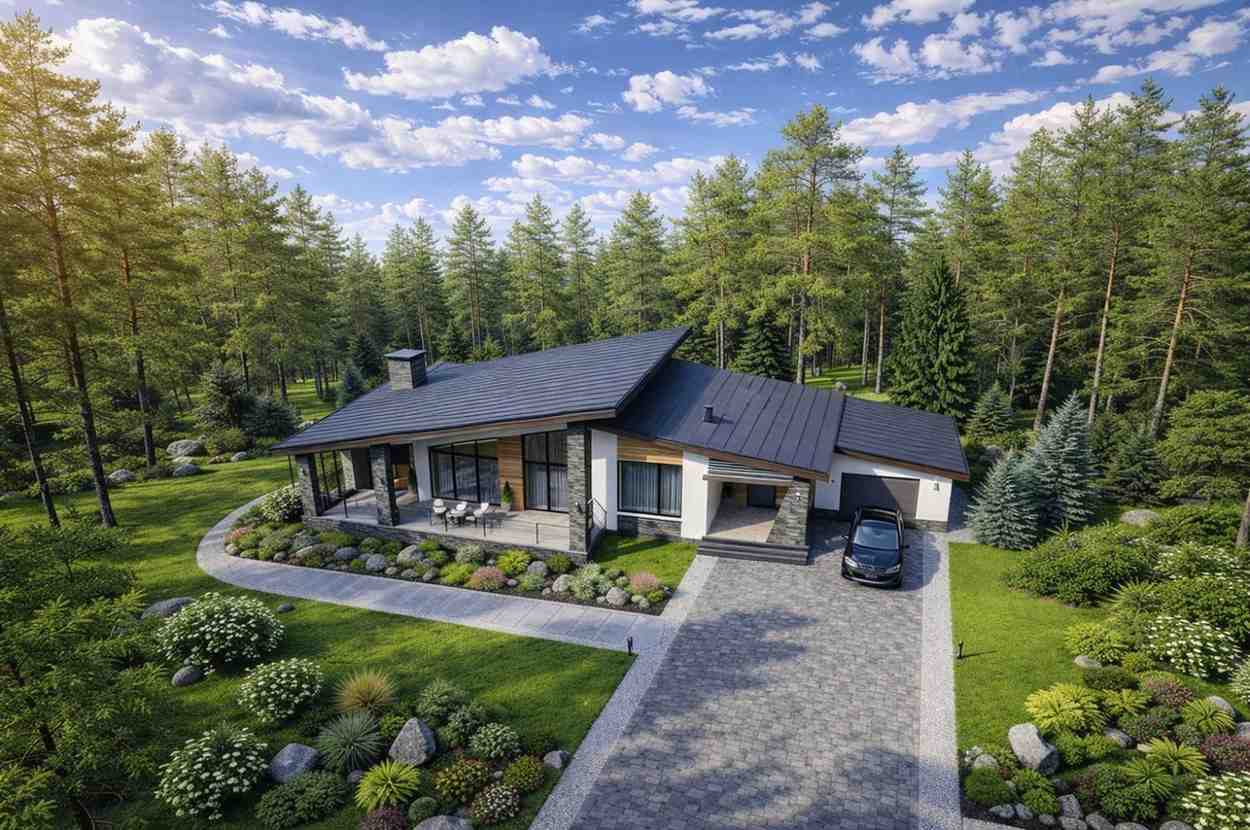 Top View (Aerial View)