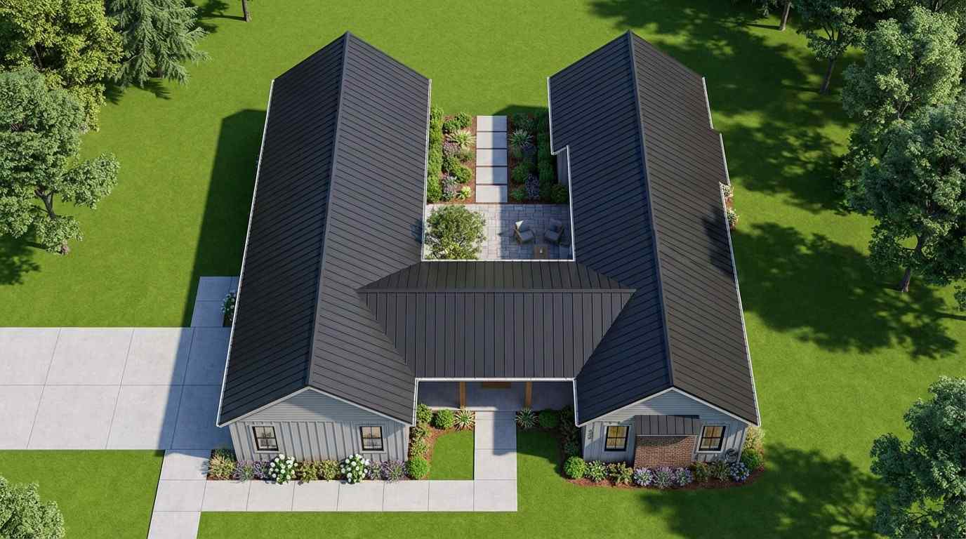Top View (Aerial View)