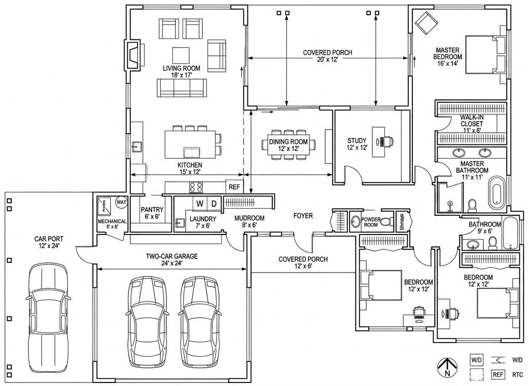 Blueprint of the Contemporary House