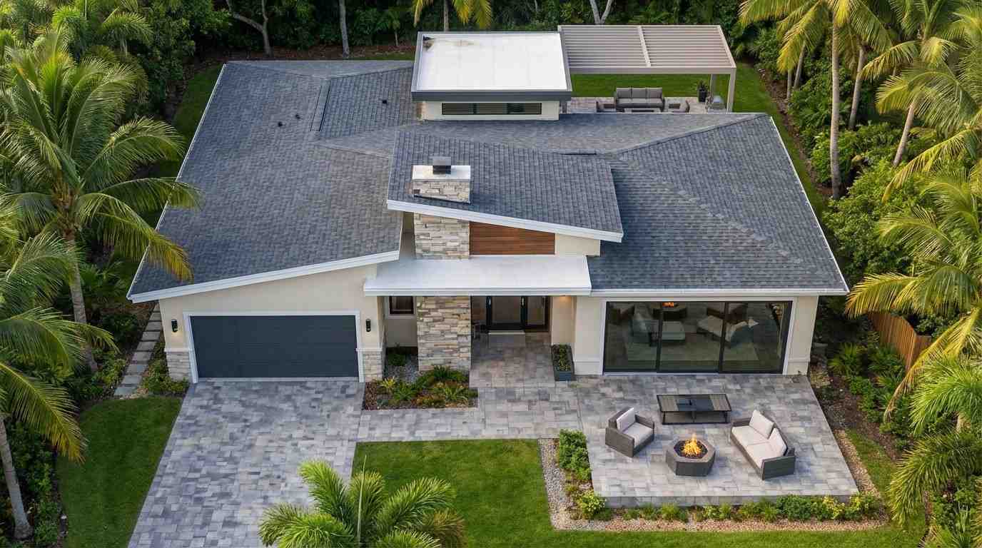 Top Elevation of the House