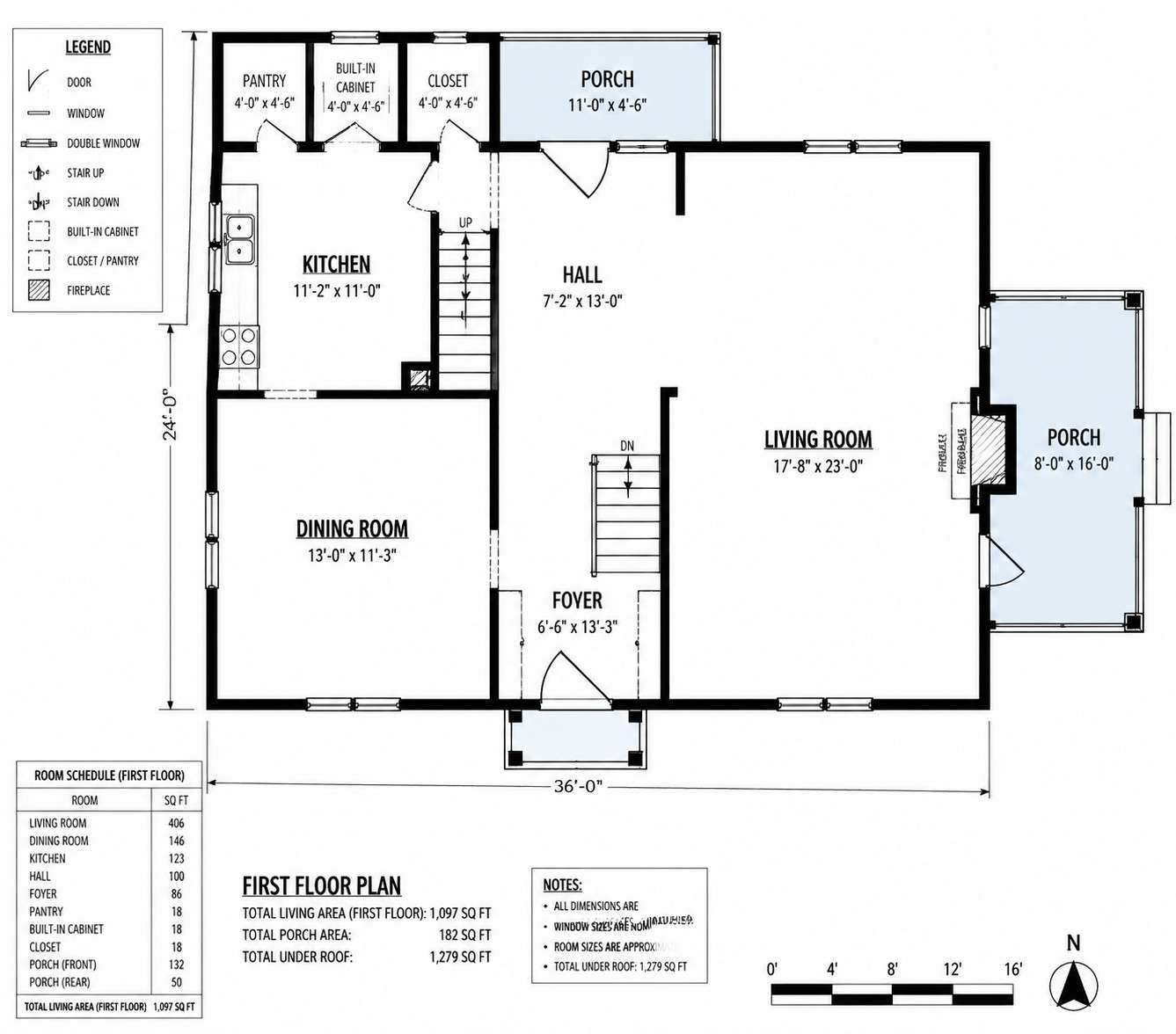 Main Floor Blueprint