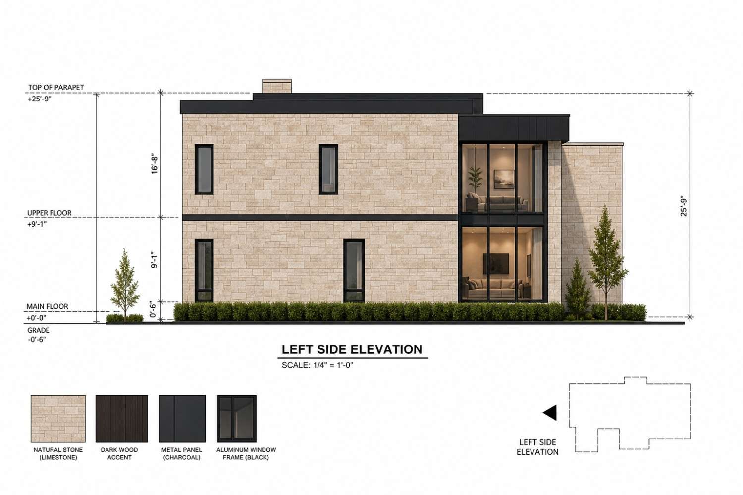 Right Side Elevation