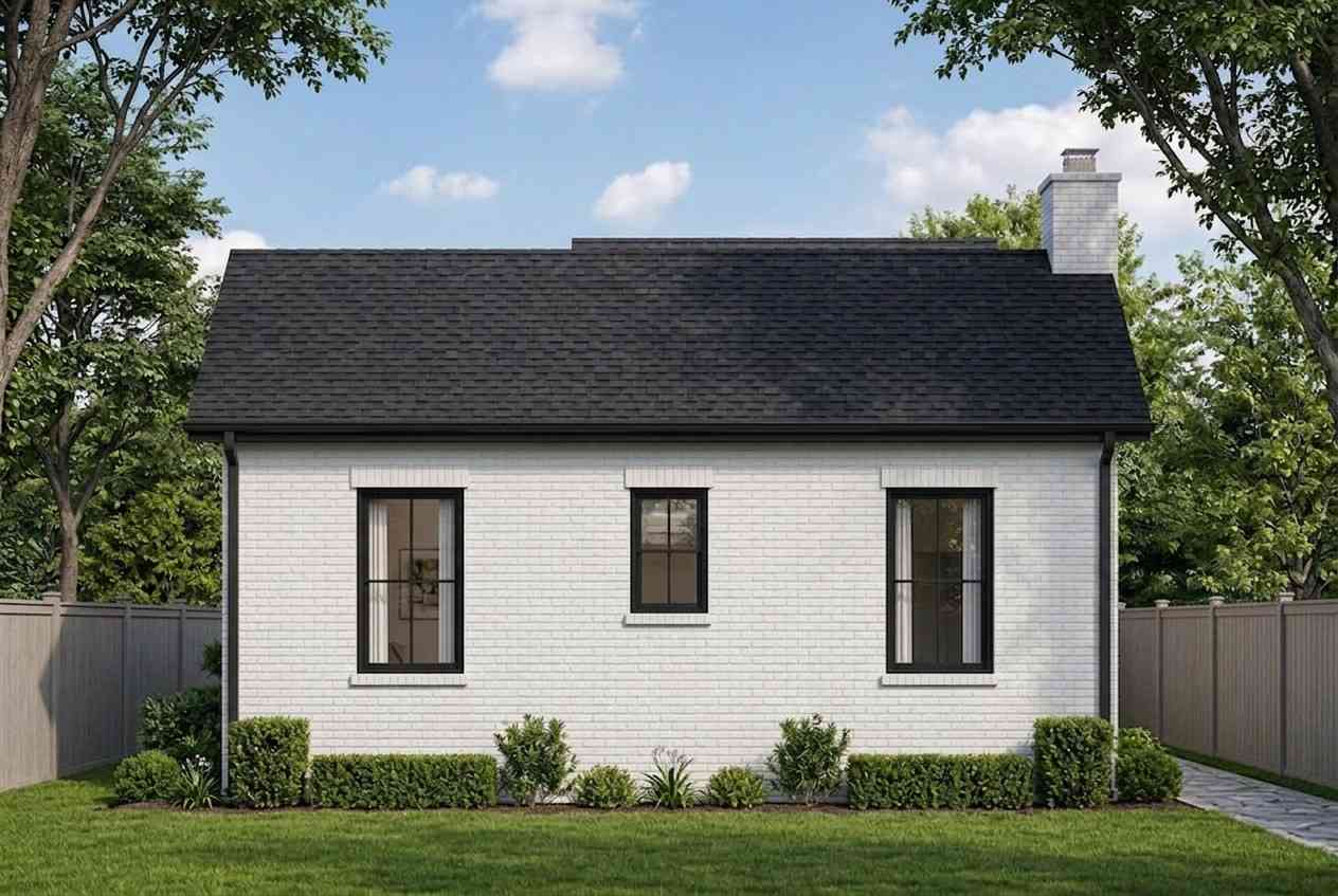 Rear Elevation (Back View)