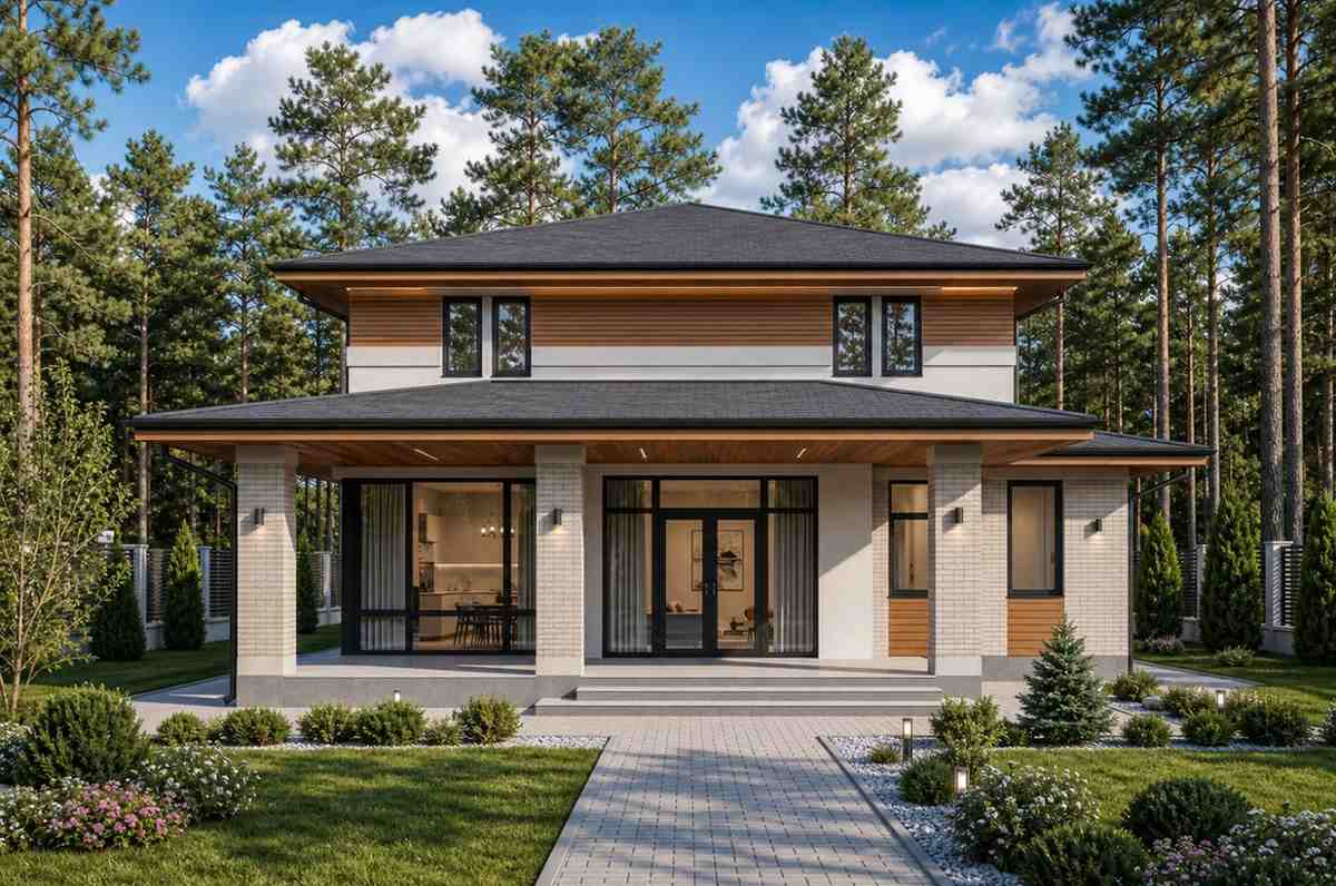 Rear Elevation (Back View)
