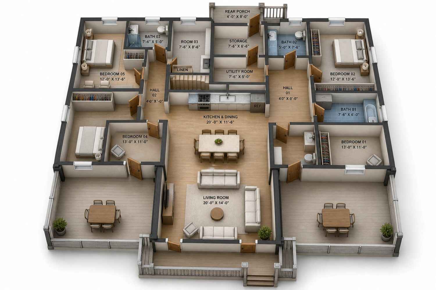 Modern Ranch Farmhouse