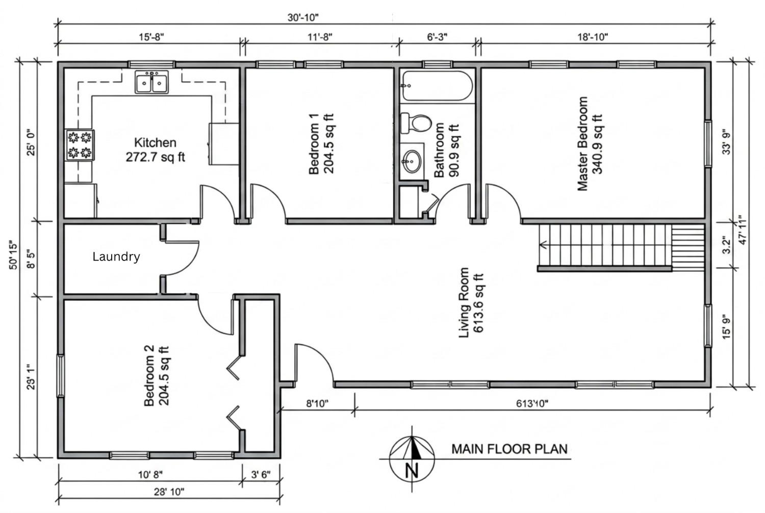 Main Floor Blueprint