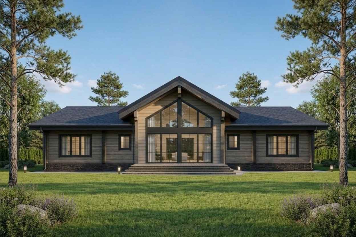 Rear Elevation (Back View)