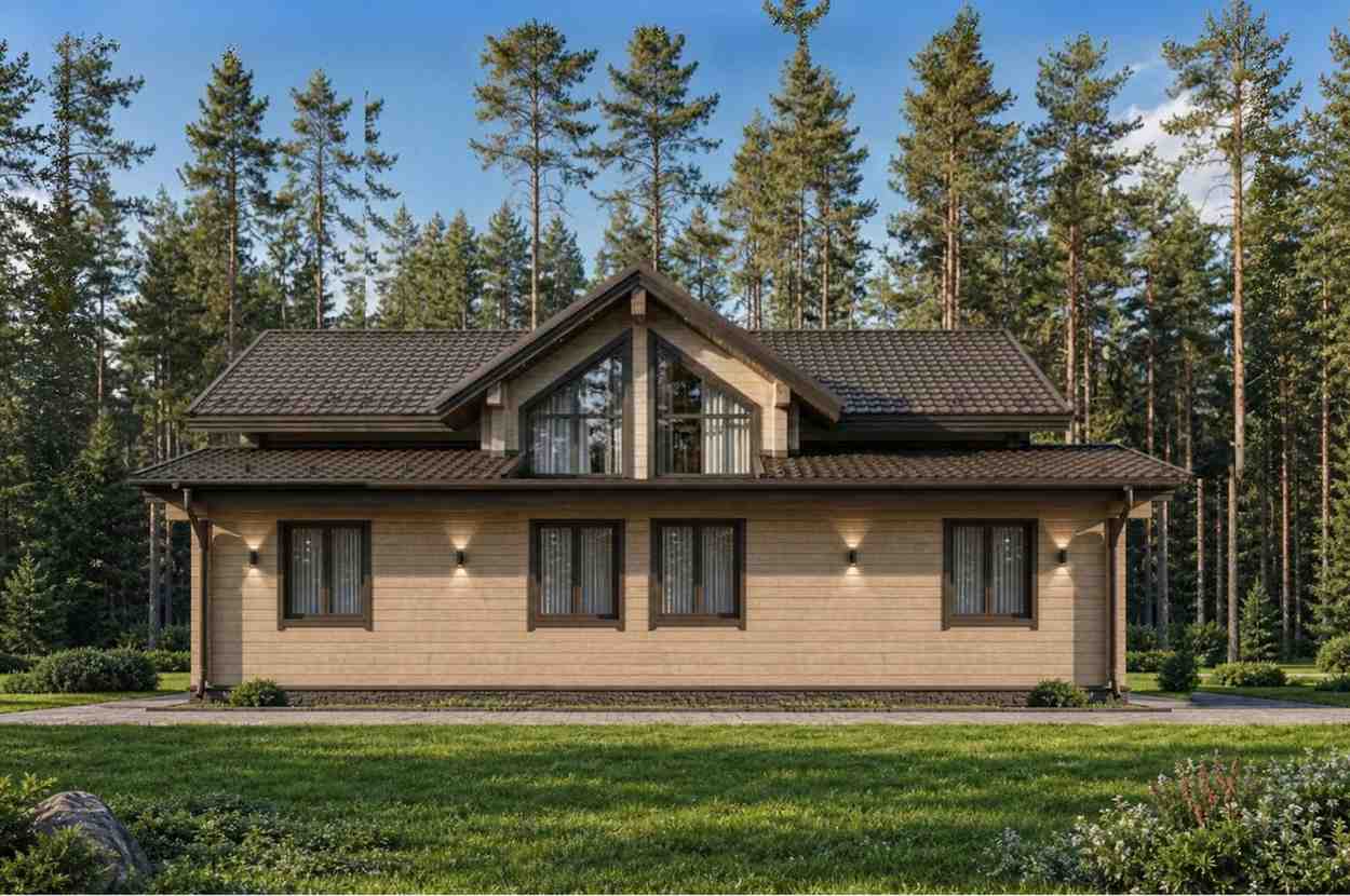 Rear Elevation (Back View)