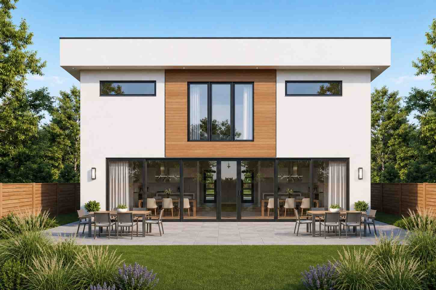 Rear Elevation (Back View)