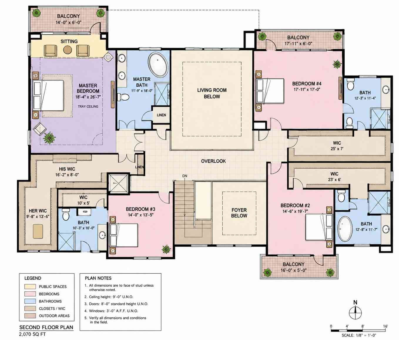 Second Floor blueprint