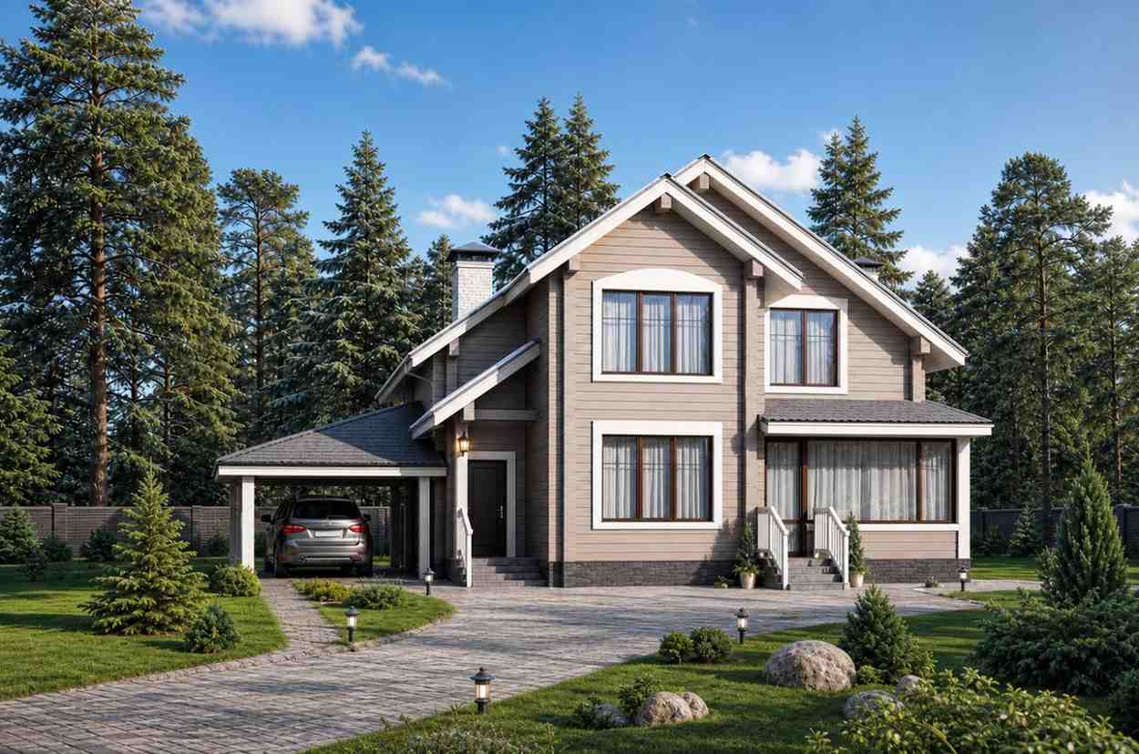 Front Elevation of the house