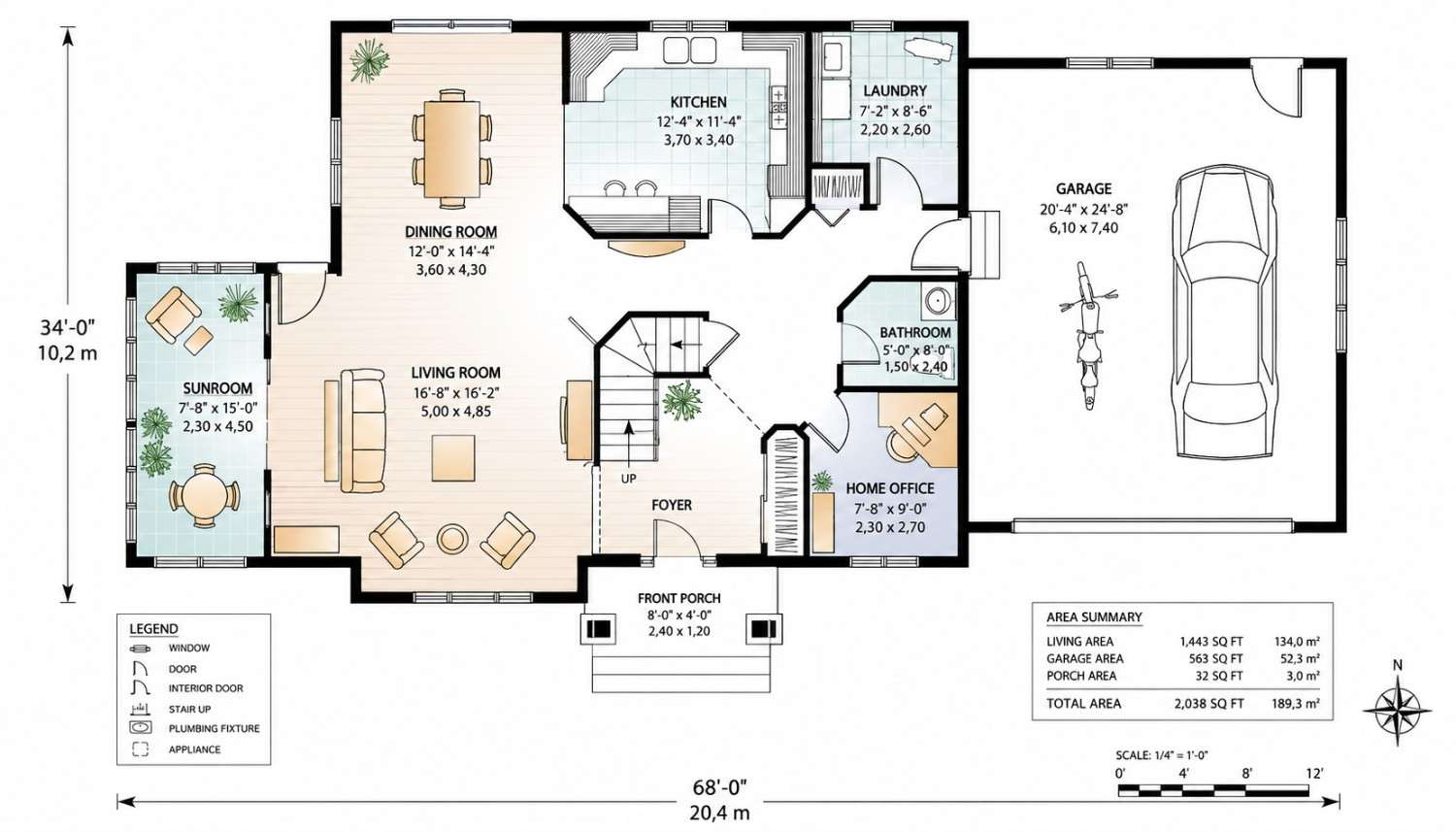 Main Floor Blueprint 