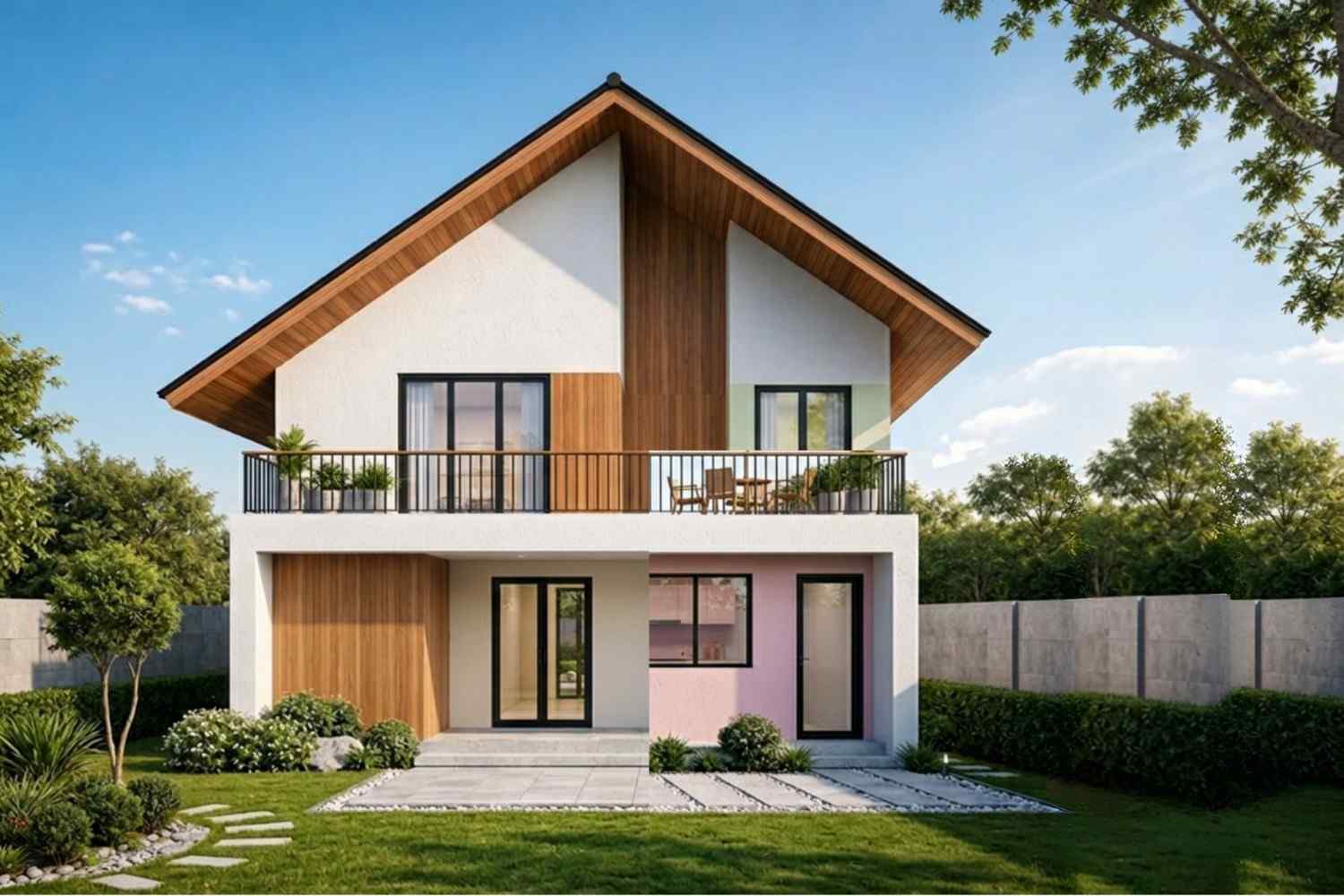 Rear Elevation (Back View)