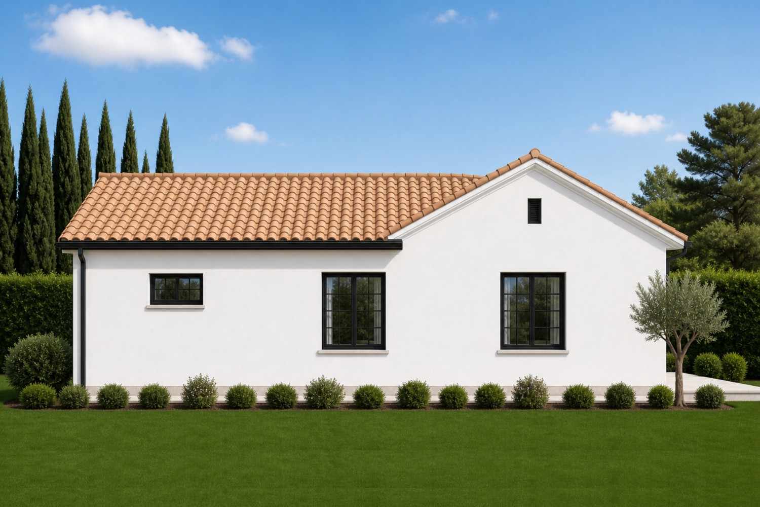 Rear Elevation (Back View)