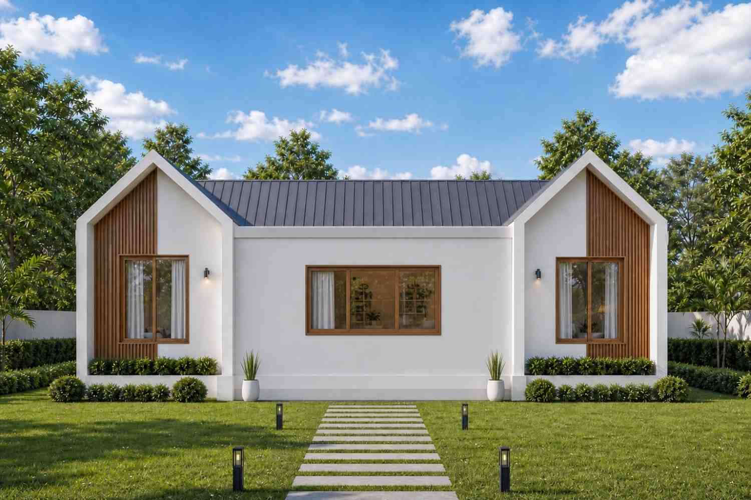 Rear Elevation (Back View)