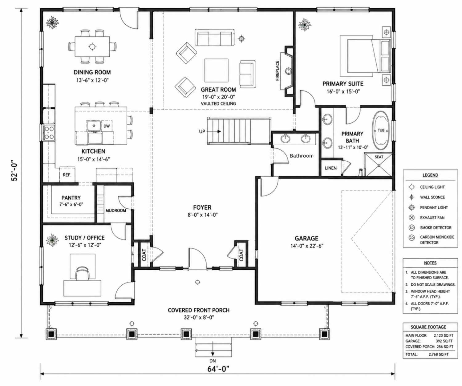 Main Floor Blueprint