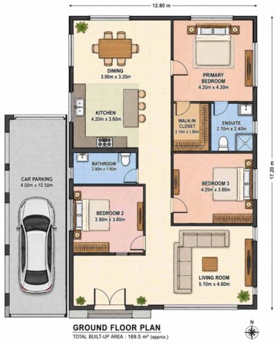 Blueprint of the House