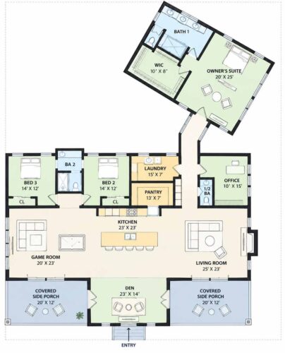 Blueprint of the House