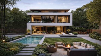 Modern Two-Story Luxury House