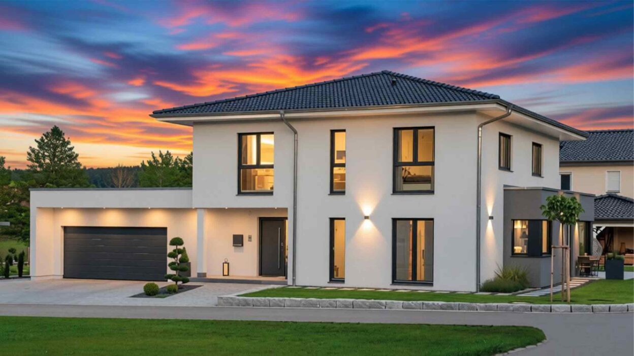 Two-Story 4 BHK Contemporary Home Plan