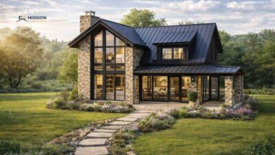 Stunning Modern Family Home Blueprint: A Spacious 3,800 Sq. Ft. Design for Comfortable Living