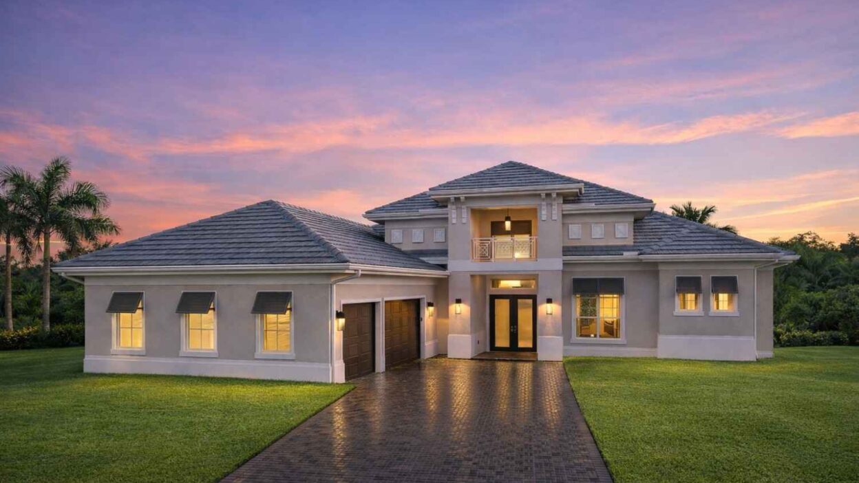 Front Elevation of the Farmhouse