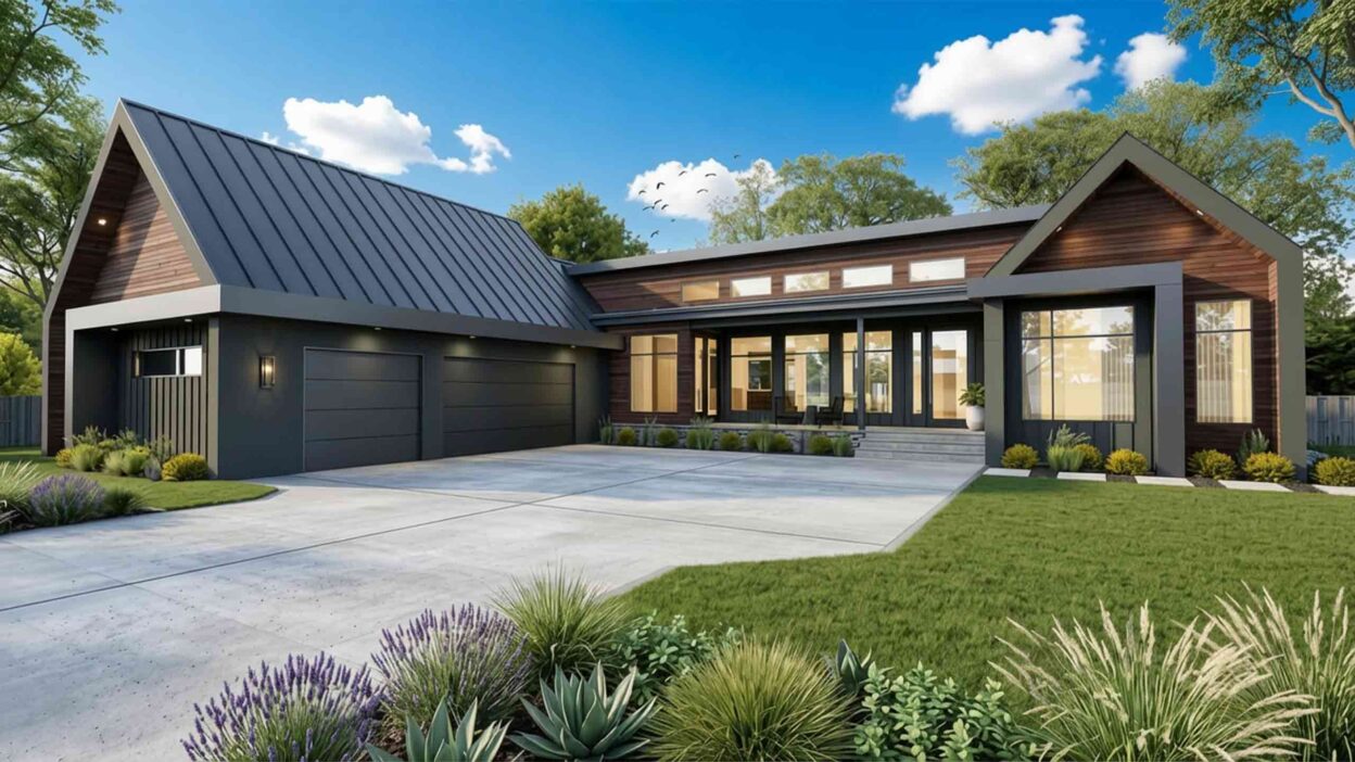 Modern Farmhouse 4 BHK