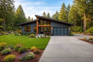 1 BHK Contemporary Ranch House