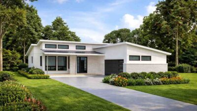 3 BHK Modern Ranch House