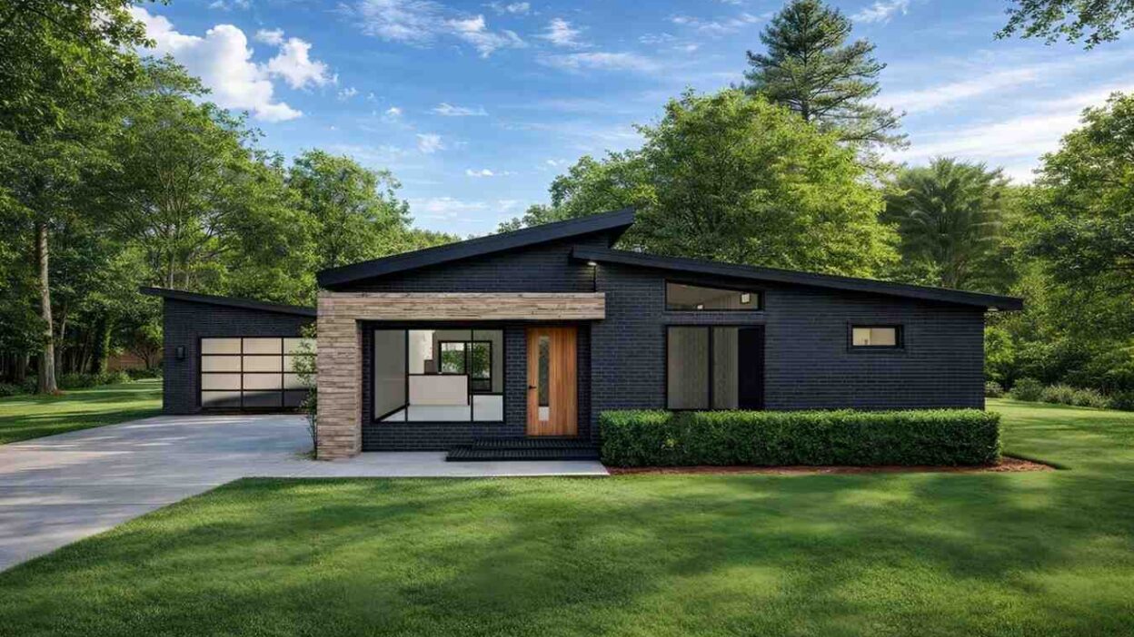 3 BHK Modern Contemporary House