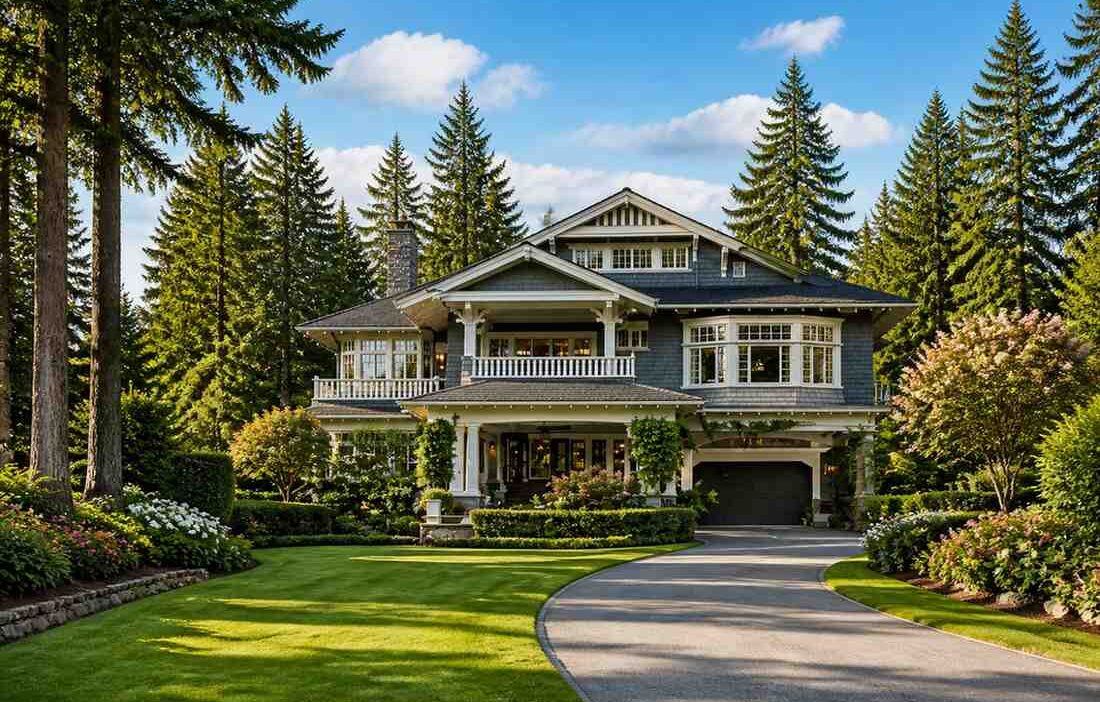 4BHK Craftsman Style House