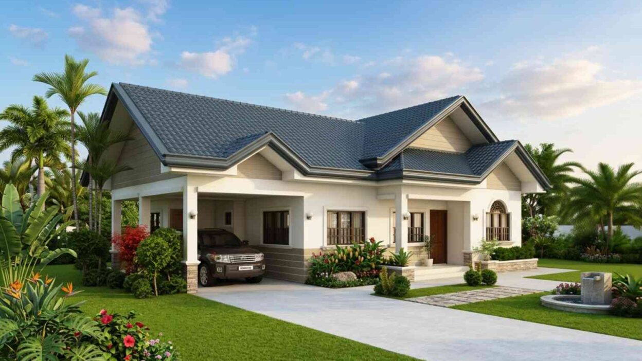 Modern Bungalow 3-Bedroom House