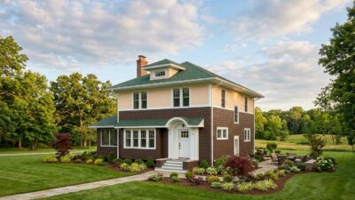 Traditional American 3-Bedroom House