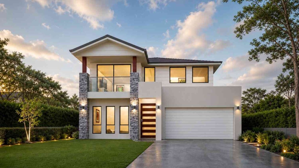 Multi-Zone 4 Bedroom 2 Story Contemporary House Plan Build in 2,766 sq ft