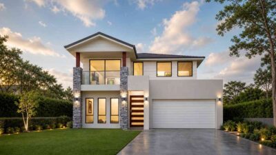 Multi-Zone 4 Bedroom 2 Story Contemporary House Plan Build in 2,766 sq ft