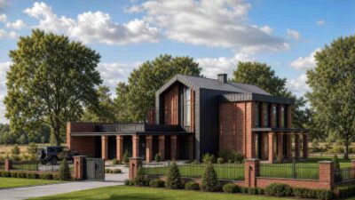 3 Bedroom 2 Story Contemporary Plan With Upstairs Family Room