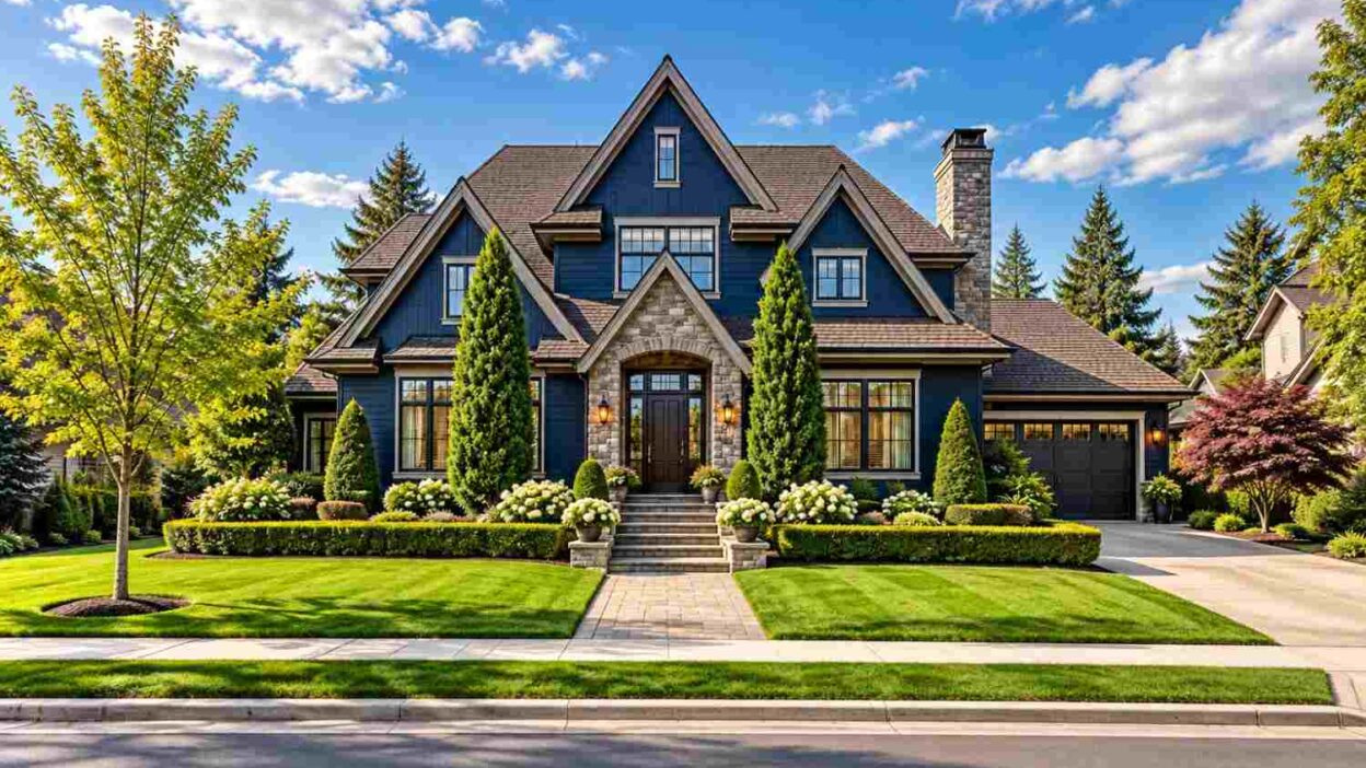 House Plan with Primary Suites on Every Floor - 6 Bedroom Craftsman Traditional