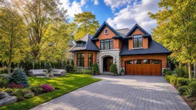 5 Bedroom Traditional Brick House Plan with Main-Floor Study