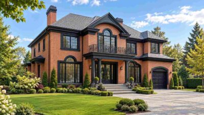House Plan with Ground-Floor Bedroom Suite: 6 Bedroom Georgian Revival Estate